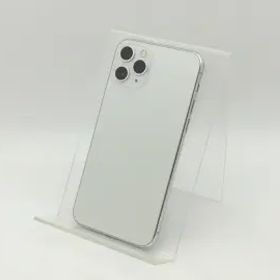【中古】Apple au 【SIMロック解除済み】 iPhone 11 Pro 64GB シルバー MWC32J/A【神戸】保証期間１ヶ月【ランクB】