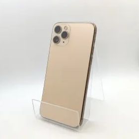 【中古】Apple au 【SIMロック解除済み】 iPhone 11 Pro 256GB ゴールド MWC92J/A【熊本】保証期間１ヶ月【ランクB】
