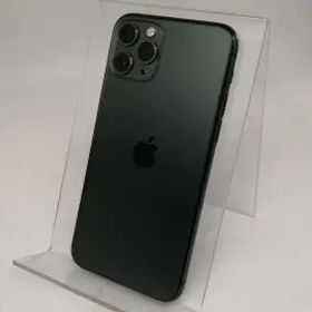 【中古】Apple docomo 【SIMロック解除済み】 iPhone 11 Pro 256GB ミッドナイトグリーン MWCC2J/A【日本橋3】保証期間１ヶ月【ランクC】