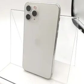 【中古】Apple SoftBank 【SIMロック解除済み】 iPhone 11 Pro 64GB シルバー MWC32J/A【錦糸町北口】保証期間１ヶ月【ランクB】