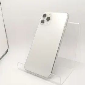 【中古】Apple docomo 【SIMロック解除済み】 iPhone 11 Pro 256GB シルバー MWC82J/A【川崎駅前】保証期間１ヶ月【ランクC】