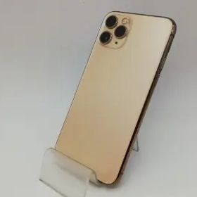 【中古】Apple au 【SIMロック解除済み】 iPhone 11 Pro 64GB ゴールド MWC52J/A【秋葉本店】保証期間１ヶ月【ランクB】