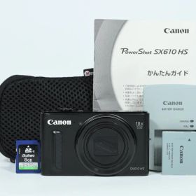 【美品】 キヤノン Canon PowerShot SX610 HS ブラック