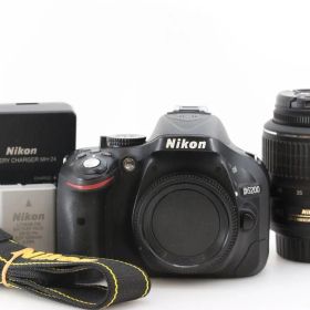 Nikon D5200 AF-S DX NIKKOR 18-55mm F3.5-5.6 G VR レンズキット 中古 ニコン 美品 完動品 #f-677