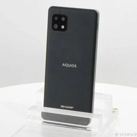ソフマップ 〔中古品〕 AQUOS Sense6 64GB ブラック SH-RM19 楽天 SIMフリー【258】