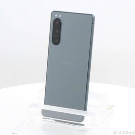 〔中古〕SONY(ソニー) Xperia 5 IV 128GB グリーン SO-54C docomo SIMフリー〔344-ud〕