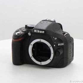 (中古)Nikon NIKON D5200 ボディ ブラック(198-ud)
