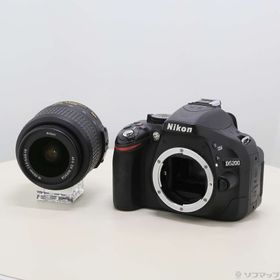 (中古)Nikon NIKON D5200 18-55 VR レンズキット ブラック(262-ud)