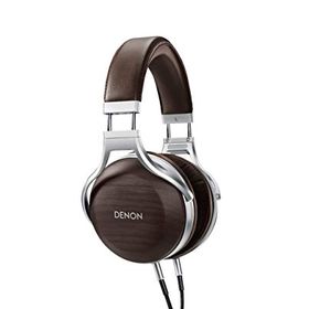 デノン Denon AH-D5200 ヘッドホン オーバーヘッド 密閉ダイナミック型 ハイレゾ対応 ウッドハウジング AH-D5200EM ゼブラウッド