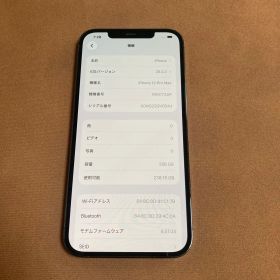 313 電池良好☆iPhone12ProMax 256GB SIMフリー☆