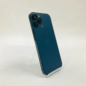 【全額返金保証】【最速発送】 iPhone 12 Pro Max 256GB パシフィックブルー au 白ロム 動作確認済 78%