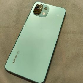 【美品】Xiaomi Mi11 Lite 5G ミントグリーン 本体のみ