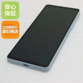 新品同様 SIMフリー Xperia 10 VI ブルー スマホ SONY 即日発送 土日祝発送OK