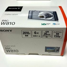 新品 SONY デジカメ Cyber-shot DSC-W810 シルバー 本体