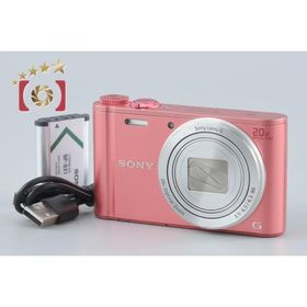 【中古】SONY ソニー Cyber-shot DSC-WX350 ピンク コンパクトデジタルカメラ 多言語対応