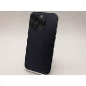 【中古】Apple SoftBank 【SIMフリー】 iPhone 14 Pro 128GB ディープパープル MQ0F3J/A【札幌南2条】保証期間1週間【ランクC】