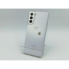 【中古】SAMSUNG docomo 【SIMロック解除済み】 Galaxy S21 5G ファントムホワイト 8GB 256GB SC-51B【千葉】保証期間1ヶ月【ランクB】
