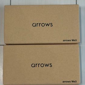 新品未使用未開封arrows We3 F-52Gライトブルー ブラック2台セット