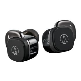 オーディオテクニカ ノイズキャンセリング機能搭載 完全ワイヤレスBluetoothイヤホン（ブラック） ATH-SQ1TW2NC-BK返品種別A