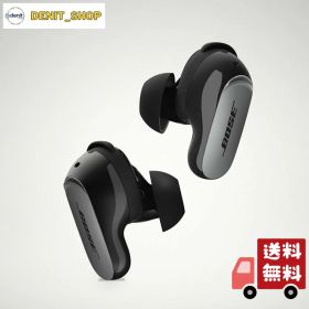 Bose QuietComfort Ultra Earbuds (第2世代) ワイヤレス ノイズキャンセリング Bluetooth イヤホン 最長6時間連続再生 IPX4規格準拠 イマーシブオーディオ 迫力の重低音 ブラック