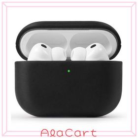 LITOCARY Crazy Horse Leather Case For AirPods Pro3 MagSafe対応 黒色