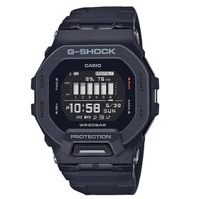 ［予約商品9月末入荷予定］G-SHOCK Gショック G-SQUAD スマートフォンリンク カシオ CASIO デジタル 腕時計 オールブラック GBD-200-1 逆輸入海外モデル