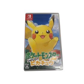 【Nintendo Switch】ポケットモンスター Let's Go! ピカチュウ ゲームソフト 動作未確認