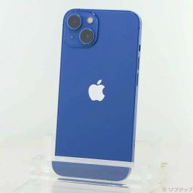 【中古】Apple(アップル) iPhone13 512GB ブルー MLNT3J／A SIMフリー 【377-ud】