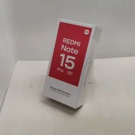 【未使用】Xiaomi 国内版 【SIMフリー】 Redmi Note 15 Pro 5G ブラック 8GB 256GB【仙台駅東口】保証期間３ヶ月