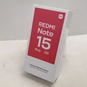 【未使用】Xiaomi 国内版 【SIMフリー】 Redmi Note 15 Pro 5G チタングレー 8GB 256GB【仙台駅東口】保証期間３ヶ月