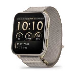 GARMIN(ガーミン) Venu X1 French Gray スマートウォッチ 大画面ディスプレイ 薄型 軽量 ゴルフ機能 睡眠モニタリング 【日本正規品】