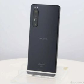 ソフマップ 〔中古品〕 Xperia 1 II 128GB ブラック SO-51A docomoロック解除SIMフリー【305】