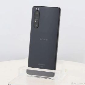 ソフマップ 〔中古品〕 Xperia 1 II 128GB ブラック SO-51A docomoロック解除SIMフリー【305】