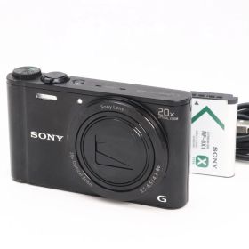 AB- (良品) SONY ソニー Cyber-shot DSC-WX300 ブラック 初期不良返品対応 99-98