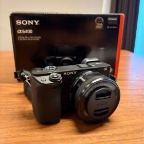【美品】SONY カメラ α6400 ダブルズームレンズキット レンズ3個セット