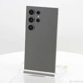 ソフマップ 〔中古品〕 Galaxy S24 Ultra 256GB チタニウムブラック SCG26 au SIMフリー【348】