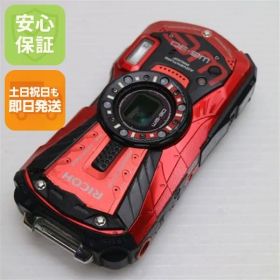 良品中古 WG-30 バーミリオンレッド 即日発送 コンデジ RICOH 本体 土日祝発送OK