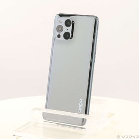 (中古)OPPO OPPO Find X3 Pro 256GB グロスブラック OPG03 auロック解除SIMフリー(258-ud)