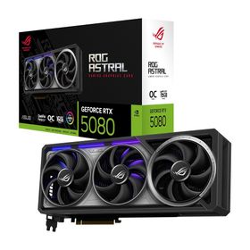 ASUS ROG Astral GeForce RTX 5080 OC Edition ゲーミンググラフィックスカード (PCIe 5.0、16GB GDDR7、HDMI/DP 2.1