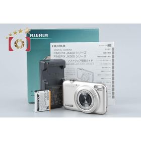 【中古】FUJIFILM 富士フイルム FINEPIX JX400 シャンパンゴールド コンパクトデジタルカメラ 元箱付き