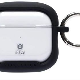 iFace Reflection AirPods 第3世代 クリアケース 黒