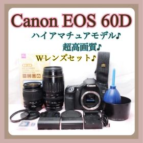 ✨Canon EOS 60D✨本格派一眼レフ❤️1800万画素・高速連写