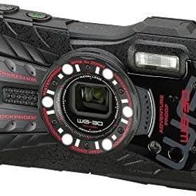【中古】RICOH 防水デジタルカメラ RICOH WG-30 エボニーブラック 防水12m耐ショック1.5m耐寒-10度 RICOH WG-30 BK 04591当店保証30日間 人気モデル 高画質 売れ筋
