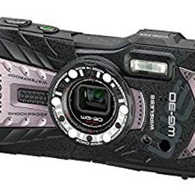 【中古】【非常に良い】RICOH 防水デジタルカメラ RICOH WG-30W カーボングレー 防水12m耐ショック1.5m耐寒-10度 RICOH WG-30W GL 04621