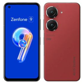 Zenfone9 ZF9-RD8S128 8GB/128GB サンセットレッド 【国内版SIMフリー】 ASUS 当社3ヶ月間保証 中古 イオシス