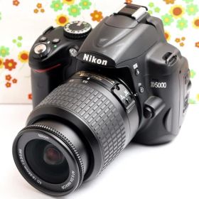 【スマホ転送】Nikon D5000 レンズキット✨動く液晶＆自撮り❗初心者でも