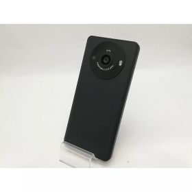 【中古】SHARP SoftBank 【SIMフリー】 AQUOS R8 pro ブラック 12GB 256GB【府中ル・シーニュ】保証期間1ヶ月【ランクB】
