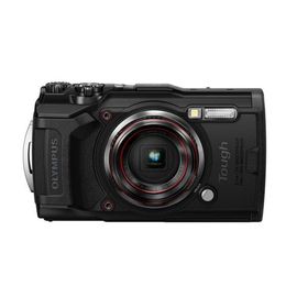 OLYMPUS デジタルカメラ Tough TG-6 ブラック 1200万画素CMOS F2.0 15m 防水 100kgf耐荷重 GPS 内蔵Wi-Fi TG-6BLK