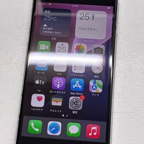 Apple iPhone SE 第2世代 64GB ホワイト SIMロックなし 動作品 バッテリー75%