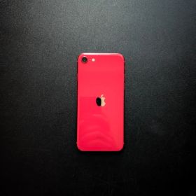 【美品】iPhone SE 第2世代 64GB レッド au SIMロックあり